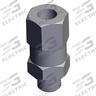 SMC Vacuum Savings Valve: 5 lpm Min Flow Rate, -100 kPa, 8 mm Hex Size, 9 mm Overall Lg - Vacuum Saving Valves