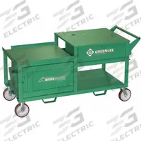 GREENLEE Cart: Use with 1224/300/535 Series (MPN WK100). Key specifications — attr530951: Cart; attr530941: 1224; attr530936: GREENLEE; attr530933: WK100.