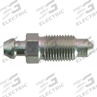 SUR&R Brake Bleeder Screw: Brake Bleeder Screw, M10-1.0 Thread Size, Steel, 5 Pieces - Hydraulic Brake Line Accessories
