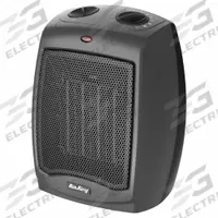 AIR KING Portable Electric Heater: 1500W, 2 Heat Settings, Gray, 9 3/16 in x 7 in x 6 in (MPN 8251). Key specifications — Wattage Output: 1500W; Number of Heat Settings: 2; Housing Color: Gray; Overall Dimensions - H x W x D: 7 in x 9-3/16 in x 6 in; Brand: AIR KING.