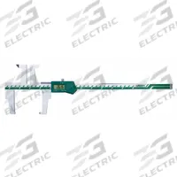 INSIZE Drum Brake Digital Caliper: 0 in to 12 in /0 mm to 300 mm, Cabled, +/-0.0028 in Accuracy (MPN 1168-300A). Key specifications — attr1184461: +/-0.0028 in; attr1184462: 0.0005 in/0.01 mm; attr1184471: Step; attr1184472: Knife Edge with Small Point; attr1184496: INSIZE.