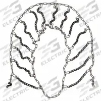 PEERLESS Tire Chains: Tire Chain, Light Duty Trucks, Steel, V-Bar Ladder Chain Link, Ladder, Ladder (MPN QG2821). Key specifications — Material: Steel; Compatible Tire Size: 245/75-16; Product Type: Tire Chain; Brand: PEERLESS.