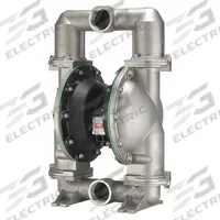 ARO Double Diaphragm Pump: 316 Stainless Steel Body, 3 in, NPT Connection, 237 gpm, 289 ft Max. Head (MPN 66630B-244-C). Key specifications — Brand: ARO; Seat Material: 316 SS; Check Valve Material: PTFE.