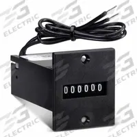 TRUMETER Electromechanical Counter: Front Panel Mounting, 1 3/4 in x 1 1/2 in, 12 V DC – 24 V DC (MPN FL8-4916D). Key specifications — Mounting Style: Front Panel; Standards: CE; Brand: TRUMETER; Manufacturer Part Number: FL8-4916D.