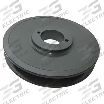 APPROVED VENDOR V-Belt Sheave: BK67H, 1 Groove, 6.45 in OD, Bushed Bore - Bushed-Bore Cast-Iron V-Belt Pulleys