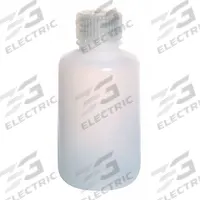 NALGENE Sampling Bottle: HDPE, 4 fl oz, 120 mL, Natural, 24-415 Screw Closure Size, Closure Included (MPN PLA-03153). Key specifications — Body Color: Natural; Closure Attached: Attached; Brand: NALGENE; Pre-Cleaned: None; Closure Included: Yes.