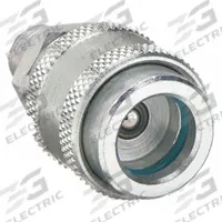 PARKER Hydraulic Quick Connect Hose Coupling: 3/8 in Coupling Size, Steel, 22.71 lpm Max. Flow Rate (MPN 3050-3). Key specifications — Body Material: Steel; Includes Bearing: No; Brand: PARKER.