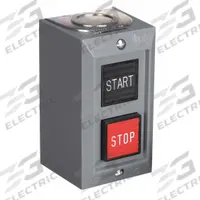 SQUARE D Control Station: (2) Push Buttons, 0 Pilot Lights, 2NO, Start/Stop, (2) Maintained (MPN 9001BG215). Key specifications — attr1022946: Start/Stop; attr1022956: (2) Black; attr211290: SQUARE D; attr1042017: Indoor Use Only; attr1089900: (2) Push Buttons.