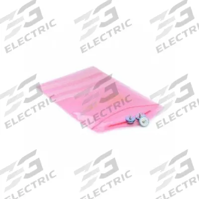 APPROVED VENDOR Reclosable Bag: 6 mil Thick, 4 in Wd, 6 in Lg, Hang Hole Not Included - Antistatic Reclosable Poly Bags