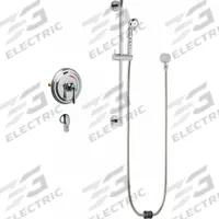 CHICAGO FAUCETS Shower Faucet: SH-TP, 2.5 gpm Handheld Showerhead Flow Rate, Plastic, 1 Handles (MPN SH-TP5-00-021). Key specifications — Showerhead Material: Plastic; Series: SH-TP.