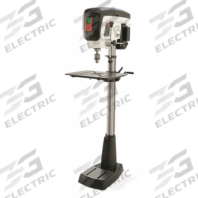 JET Floor Drill Press: Belt, 115/230V AC, Fixed Speed, 210 RPM – 3,500 RPM - Floor Stand Drill Presses for Wood