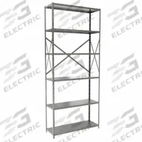 HALLOWELL Metal Shelving: Standalone, Medium-Duty, 36 in x 12 in, 84 in Overall Ht, 6 Shelves (MPN F4511-12HG). Key specifications — Frame Material: Steel; Shelving Material: Steel; Assembled: Unassembled; Color: Gray; Brand: HALLOWELL.