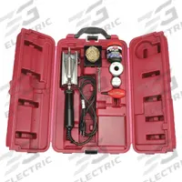 AMERICAN BEAUTY Soldering Kit: 150 W, 1,000°F, Diamond Tip, 0.07 in Tip Wd, Soldering Iron Kit (MPN PSK150). Key specifications — Manufacturer Part Number: PSK150; Brand: AMERICAN BEAUTY; Temperature Adjustment: Fixed; ESD Safe: No; Item: Soldering Iron Kit.