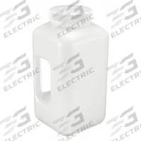 APPROVED VENDOR Jug: 3.97 L, 1.05 gal, HDPE, 146.8 mm x 146 mm x 300.03 mm, Screw On Cap, White (MPN 49H023). Key specifications — Product Type: Jug; Body Color: White; Brand: APPROVED VENDOR; Shape: Square; Dispenser Type: No Dispensing Mechanism; Basic Material: Plastic; Closure Type: Screw On Cap; Features: Chemical Resistant.