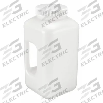 APPROVED VENDOR Jug: 3.97 L, 1.05 gal, HDPE, 146.8 mm x 146 mm x 300.03 mm, Screw On Cap - Square Jugs with Recessed Grip