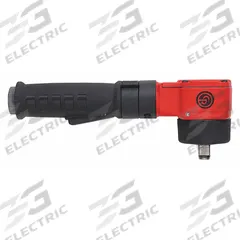 CHICAGO PNEUMATIC Air Impact Wrench: Compact, 1/2 in Drive, Pistol-Grip, Square, Extended (MPN CP7737). Key specifications — attr1321013: NPT; attr1321019: Compact; attr1321030: CHICAGO PNEUMATIC; attr1321012: Extended; attr1321025: Square.