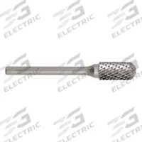 CLE-LINE Carbide Bur: Ball-Nosed Cylinder, SC-1L6, Double Cut, 1/4" x 1/2" Head, 1/4" Shank (MPN C17826). Key specifications — Trade Number: SC-1L6; Brand: CLE-LINE.