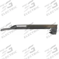 MEDSOURCE Laryngoscope Blade: Miller, 3 Blade Size, Fiber Optic, 7 11/16 in Overall Lg (MPN MS-46223). Key specifications — Brand: MEDSOURCE; Blade Size: 3; Color: Silver; Material: Stainless Steel; Disposable: Disposable; Illumination Type: Fiber Optic.