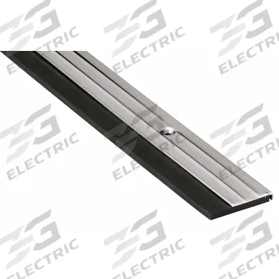 PEMKO Door Sweep: Stainless Steel, 36 in Lg, 3/16 in Wd - Door Sweeps