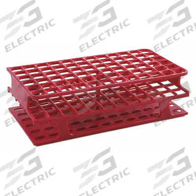 HEATHROW SCIENTIFIC Tube Rack: 2 3/8 in Overall Wd, 8 in Overall Ht, 4 1/8 in Overall Lg, Polypropylene - Lab Storage Racks
