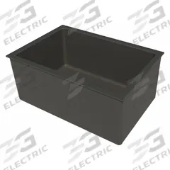 INSTOCK Drop-In Sink: Rectangular, 25 in Bowl Lg, 15 in Bowl Wd, 4 7/8 in Bowl Dp, Epoxy (MPN GRA-55). Key specifications — ADA Compliant: ADA Compliant; Brand: INSTOCK.
