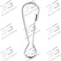 LUCKY LINE PRODUCTS Snap Hook: 1 Snaps, Solid Gate, Steel, 1/4 in Opening Size, 2 in Overall Lg (MPN 4FCU5). Key specifications — Application Restrictions: Not For Lifting; Brand: LUCKY LINE PRODUCTS; Opening Type: Solid Gate.