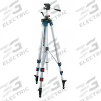 BOSCH Tripod: Telescoping, 3 3/16 ft – 8 3/16 ft, Optical and Transit Levels/Rotary Laser Levels (MPN BT 250). Key specifications — attr938954: BOSCH; attr938955: 49Z234; attr938956: Rotary Laser Levels; attr938960: Adjustable; attr938962: Aluminum; attr938963: 1/4"-20.