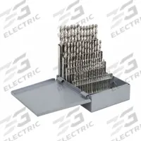 CHICAGO-LATROBE Screw Machine Drill Bit Set: 60 Pc, #60 to #1, 118° Point, HSS (MPN 69902). Key specifications — attr1238841: Metal Index.