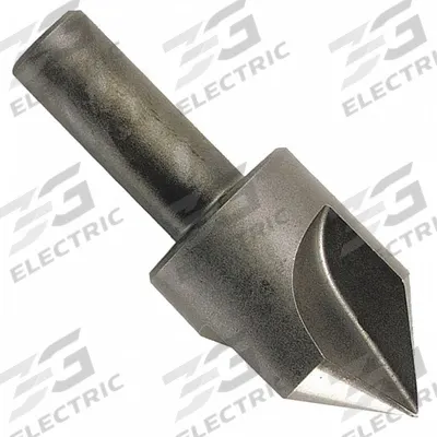 KEO Countersink: 60°, 3 Flute, 1 3/4 in Body Dia, 3/4 in Shank - General Purpose Three-Flute Countersinks