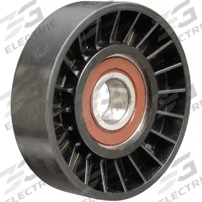 DAYCO Idler Pulley: Idler Pulley, 89037, Serpentine, Flat, Flangeless Flange - Flat Idler Pulleys for Vehicles