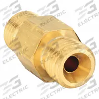 UNIWELD Hose Coupling: A LH to A LH (MPN HCC40). Key specifications — Hose Fitting Size: A; Manufacturer Part Number: HCC40; For Use With: Acetylene; Hose Connection Type: A LH to A LH; Brand: UNIWELD.