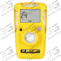 HONEYWELL Single-Gas Detector: High 15 ppm/Low 10 ppm, IP66/IP67, Hydrogen Sulfide ( H2S ), Lithium (MPN BWC2-H). Key specifications — Gas Detected: Hydrogen Sulfide; Housing Color: Yellow; Battery Chemistry: Lithium.