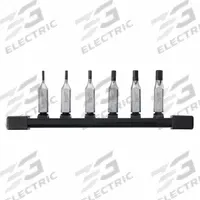 MILWAUKEE Socket Bit Set: 1 - 25 Pieces, 1/4 in Drive Size, 6 Pieces, 2 mm to 6 mm Tip Size Range (MPN 48-22-9541). Key specifications — attr1216280: Fixed Insert; attr1216283: MILWAUKEE; attr1225718: 2 mm to 6 mm; attr1227491: 1/4 in.