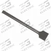 BOSCH Chisel Bit: 1 1/2 in Head Wd, 12 in Overall Lg, 1/2 in Shank Dia (MPN HS1916). Key specifications — attr253714: Surface Material Removal; attr277143: BOSCH.