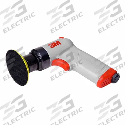 3M Air Random Orbital Sander: 3 in Disc, Hook and Loop/Pressure Sensitive Adhesive - Non-Vacuum Random Orbital Sanders