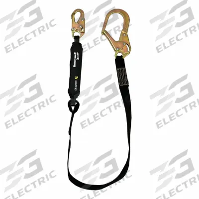 MILLER BY PIP Miller Welding Lanyard Single: Hot Work, Steel Rebar Hook, Steel Snap Hook - Positioning & Restraint Lanyards
