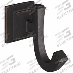 AMERICAN STANDARD Robe Hook: 3 5/8 in x 2 1/4 in x 4 1/8 in, Metal, Bronze (MPN 7455210.278). Key specifications — Brand: AMERICAN STANDARD; Material: Metal.