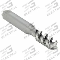 CHICAGO-LATROBE Spiral Flute Tap: #8-32 UNC, H3 / 2B, 3 Flute, Bottoming Chamfer, High Speed Steel (MPN 367271)