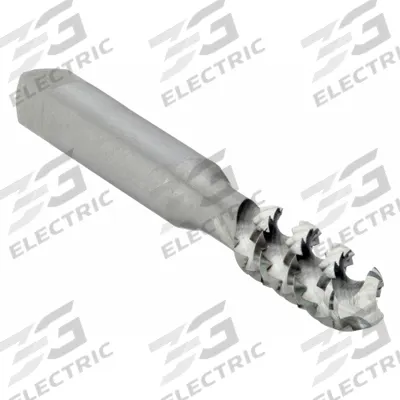 CHICAGO-LATROBE Spiral Flute Tap: #8-32 UNC, H3 / 2B, 3 Flute, Bottoming Chamfer - General Purpose Spiral-Flute Taps