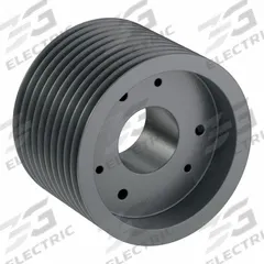 APPROVED VENDOR V-Belt Pulley: 5V1030, 10 Groove, 10.3 in OD, Bushed Bore, F, Quick Detachable (MPN 105V1030F). Key specifications — Pulley Industry Number: 5V1030; Pitch Diameter: 10.3 in (5V); For Belt Section (broad, with similar types): 5V or 5VX.