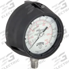 WINTERS Process Pressure Gauge: 0 psi to 200 psi, White, 4 1/2 in Dial, 1/2 in NPT Male, Bottom, PPC (MPN PPC5066-SG45). Key specifications — Brand: WINTERS; Pointer Color: Black; Accuracy: ±0.5%; Dial Color: White; Gauge Wetted Parts: Stainless Steel; Case Material: Phenolic; Vibration Resistance Properties: Field-Fillable; Pressure Range: 0 psi to 200 psi.