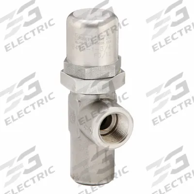 Parker Pressure Control Valve: 15 gpm, 10 psi Max Set, Stainless Steel - Soft-Seat Pressure Control Valves