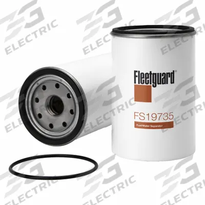 FLEETGUARD Automotive Fuel Filter: 11 7/8 in Overall Lg, 3 13/16 in Outside Dia - Spin-On Fuel Filters