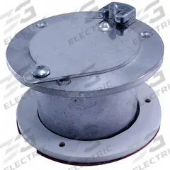 AMERICAN GARAGE DOOR SUPPLY Latching Exhaust Port: Aluminum, For 2 in Door Thick - Max (MPN EL52). Key specifications — Brand: AMERICAN GARAGE DOOR SUPPLY; Includes: Mounting Hardware; Material: Aluminum.