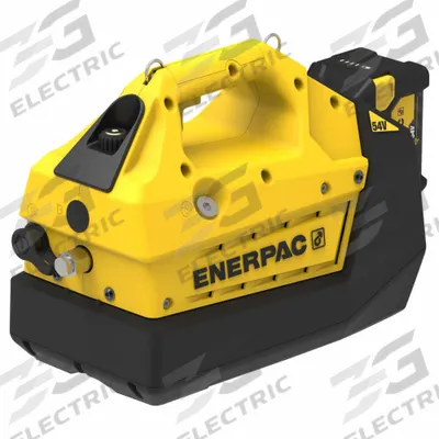 ENERPAC Cordless Pump,4L,3/2 Sol,2 Batt,115V N. Am Charger,54V: 10,000 psi Max. Op Pressure - Cordless Electric Hydraulic Pump Units