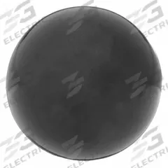 DAVIES Hand Knob: Ball, Thermoset, 3/8"-24 Thread, 12 mm Thread Lg, 2 in Dia (MPN 0155-B). Key specifications — Brand: DAVIES.