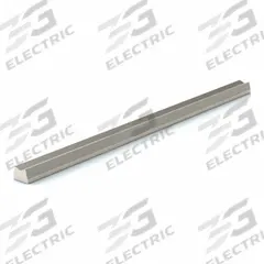 PBC LINEAR Linear Shaft Support Rail: 20 mm Shaft Dia, 1,200 mm Lg, Unfinished, Steel (MPN LSRM20-0300-SL). Key specifications — attr111735: PBC LINEAR; attr111741: Unfinished.