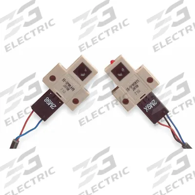 OMRON Photoelectric Sensor Set: Non-Terminated Cable, 5-24V DC - Rectangular Receivers & Transmitters with Non-Terminated Cables