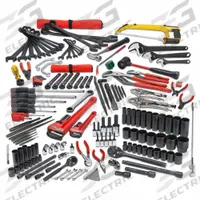 PROTO Railroad Tool Set: 172 Total Pcs, SAE, 1/4 in/3/8 in/1/2 in Socket Drive Size (MPN JTS-0172RR). Key specifications — attr549030: (1) Box End Wrench; attr549028: (2) Phillips Screwdrivers; attr549027: (2) Retaining-Ring Pliers; attr549029: (2) Drive Tools; attr549031: (4) Chisels; attr539030: PROTO.
