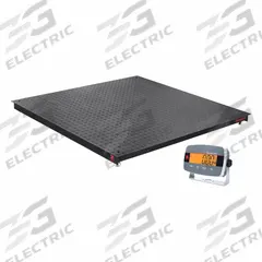 OHAUS Floor Scale: 2,500 lb Wt Capacity - Imperial, 0.5 lb/0.2 kg Readability, Floor Scale (MPN i-DF33P2500B1R). Key specifications — Weighing Units: metric ton; Platform Material: Carbon Steel; Connection Ports: RS-232; Brand: OHAUS; Series: Defender™ 3000; Readability: 0.5 lb/0.2 kg.